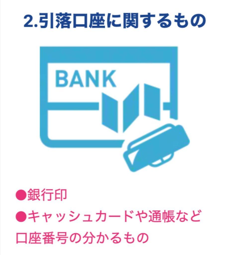 ニコノリ、引き落としに必要な物